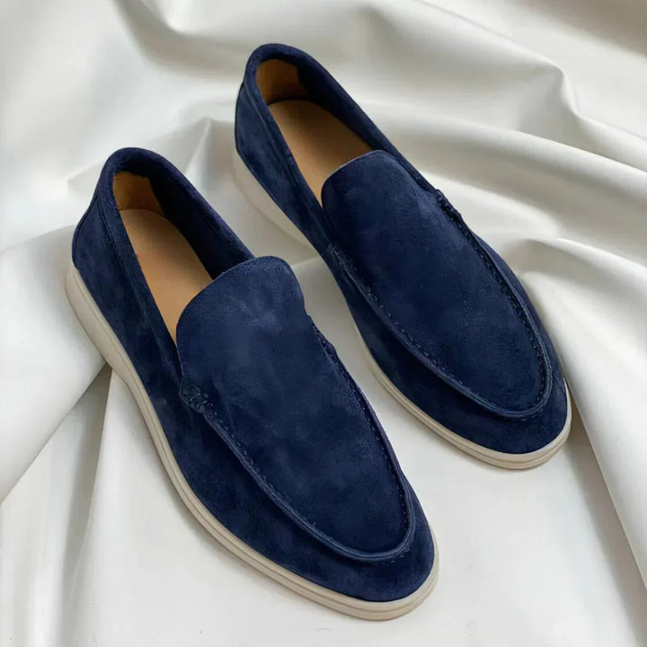 RENZO – Mocassino Uomo in Camoscio