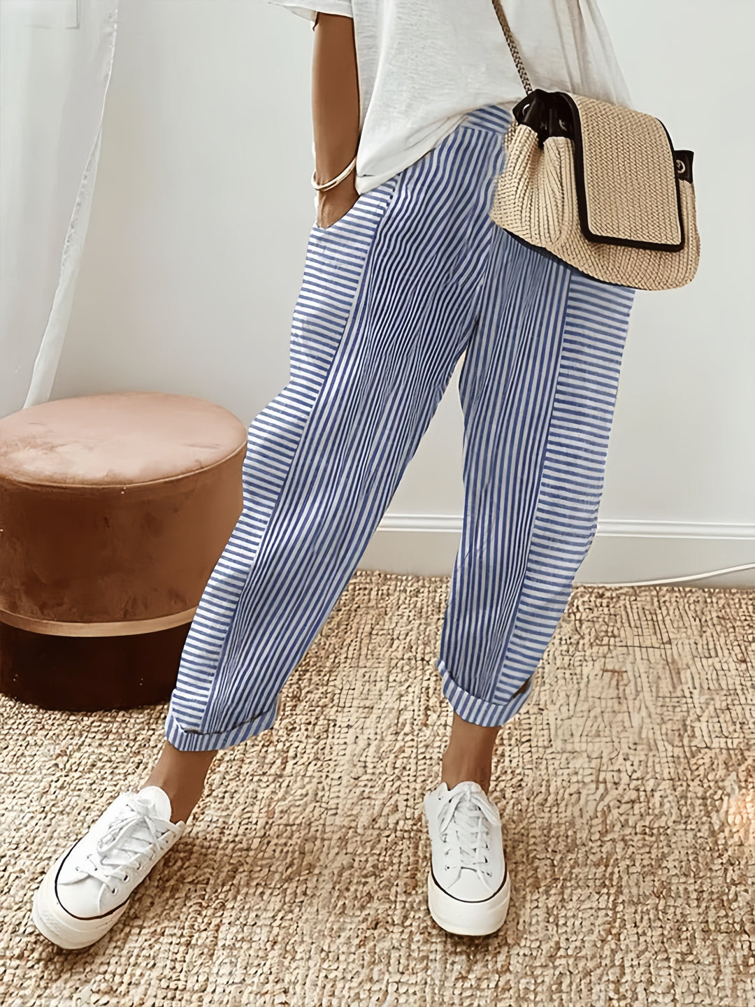 Florence | Stripe Trousers