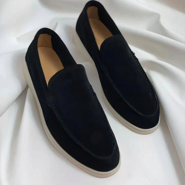 RENZO – Mocassino Uomo in Camoscio