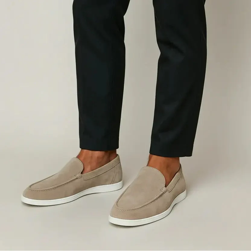 RENZO – Mocassino Uomo in Camoscio