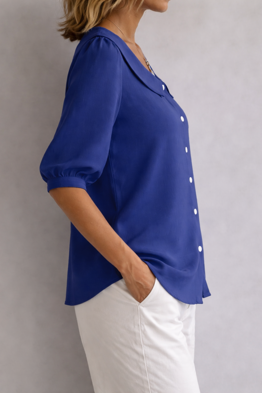 Posey | Collared Blouse