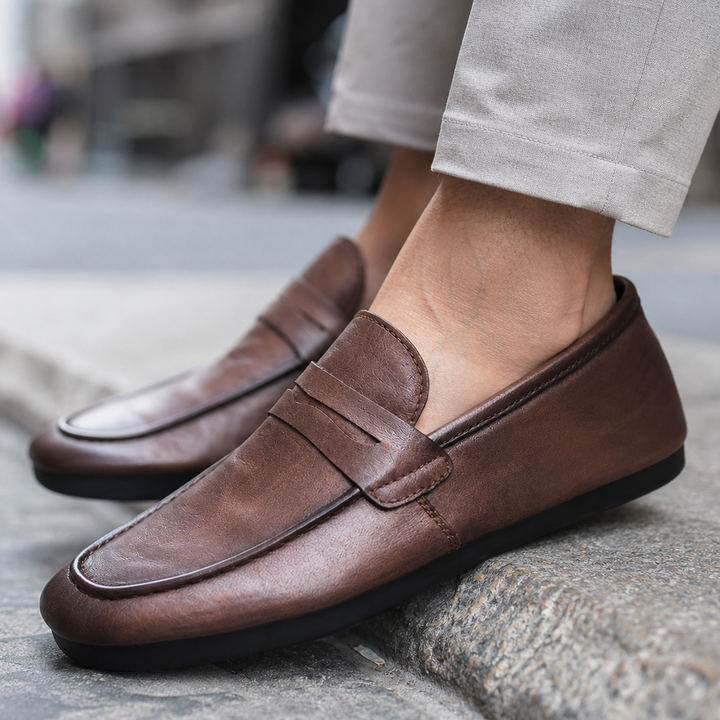 Slavano Leather Loafer