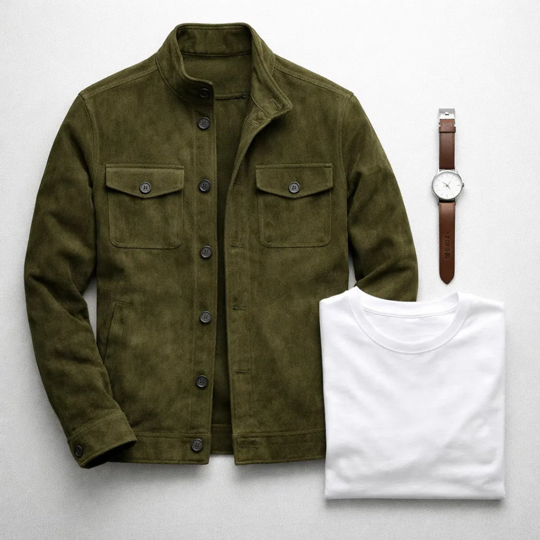 Oliver - Soft-touch overshirt