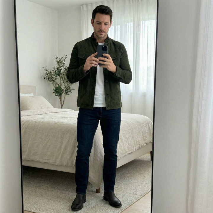 Oliver - Soft-touch overshirt