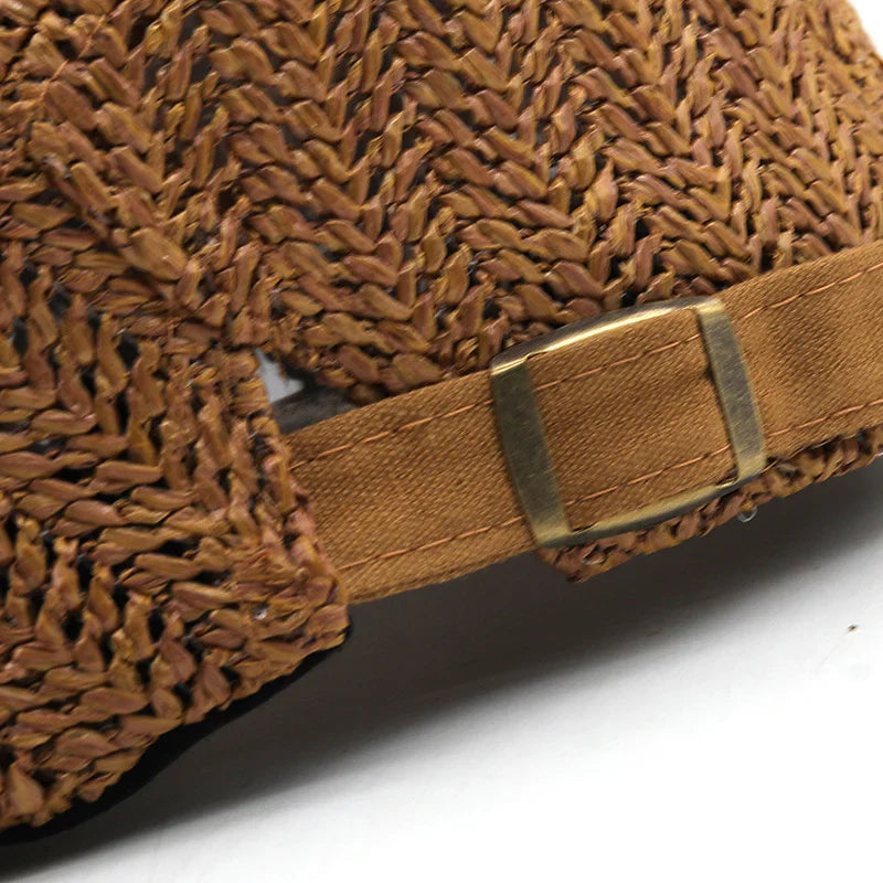 Salvatore | Summer Straw Flat Cap