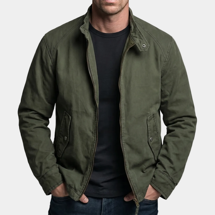Dayton Vintage Cotton Zip-Up Jacket