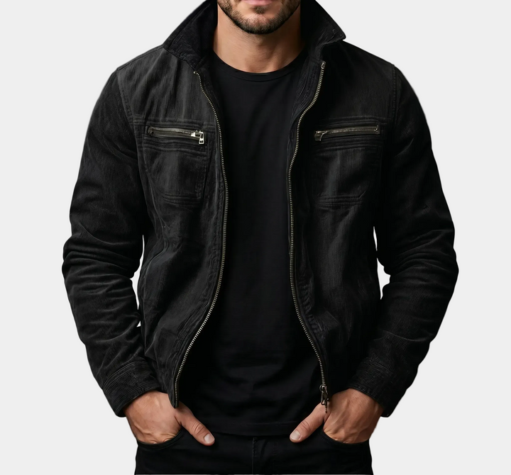 High-quality tailored corduroy jacket
