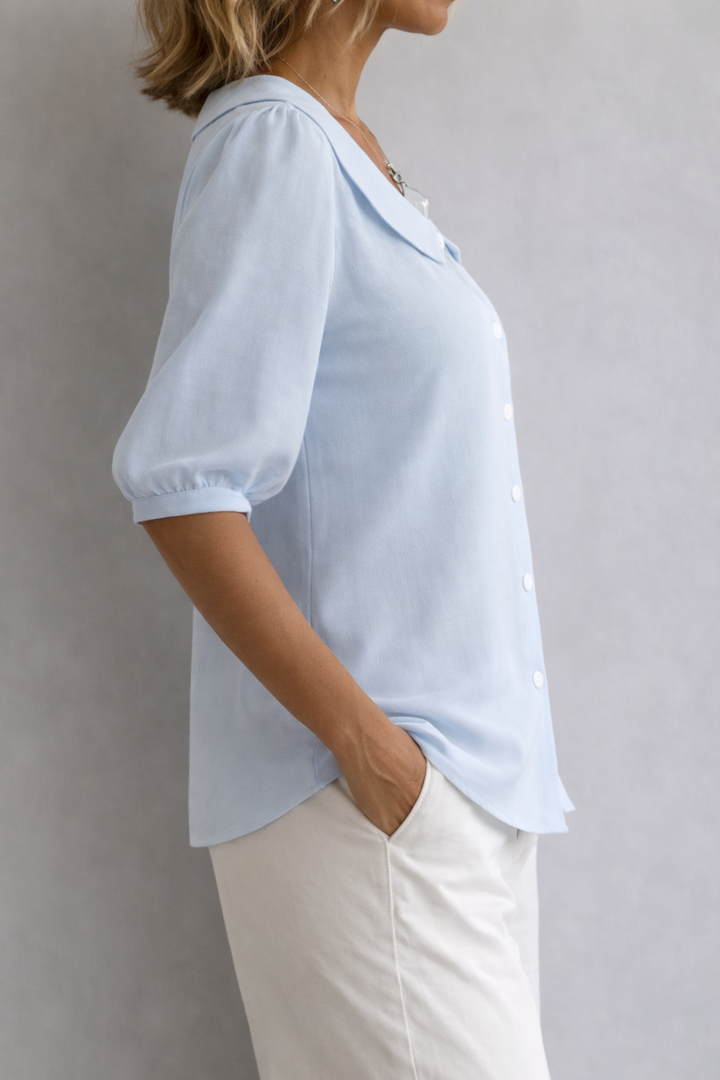 Raine | Collared Blouse