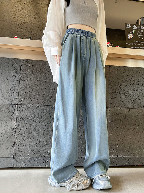 ZINNA | Comfy High Waist Wide Flow Pants