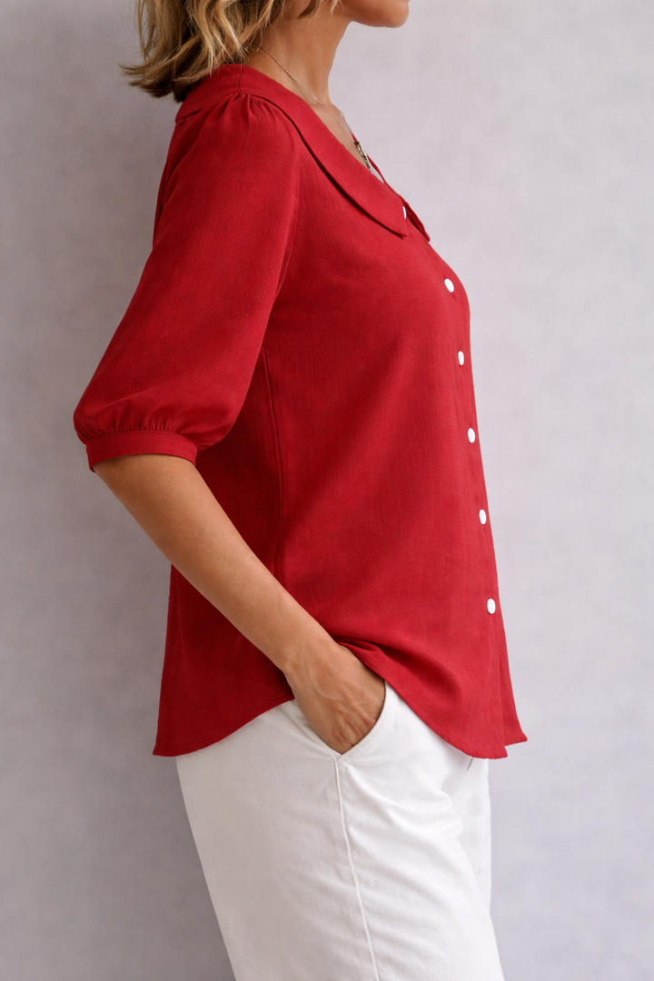 Paloma | Collared Blouse