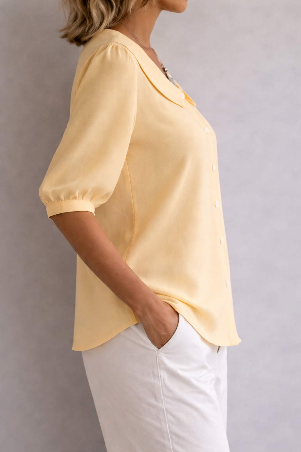 Perdita| Collared Blouse