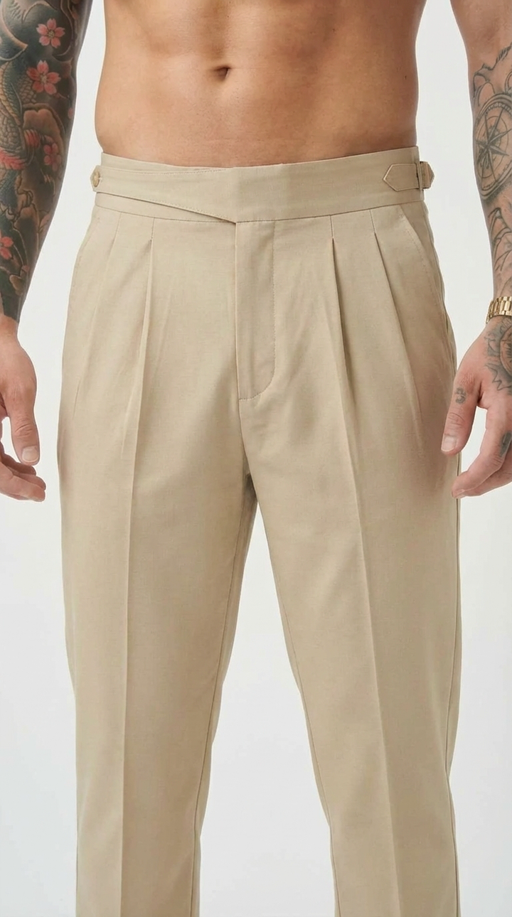 Lockhart Trousers - Cream