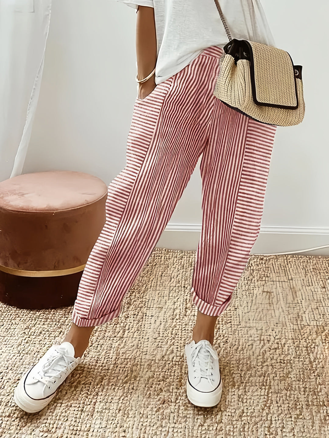 Florence | Stripe Trousers